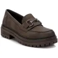 Refresh Refreshtil kvinder. 17142202-KAKI Mokkasiner 171422 khaki (40), Fast, 3-5 cm, Ingen, Casual, Grøn, Kunstlæder, Klassisk