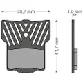 Brenta Ciclo Light Tech Mt2-8 Disk Magura Skivebremseklodser