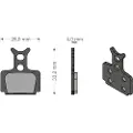 Brenta Ciclo T1 Racing/r1/mega/rx/cura Formula Sintrede Bremseklodser