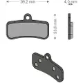 Brenta Ciclo Xtr/quadien Shimano/trp/tektro Sintrede Bremseklodser