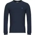 Timberland Timberlandtil mænd. TB0A2BQ3Z021 Dunstan River navy langærmet t-shirt (XL), Casual, Bomuld, Lange ærmer, Blå