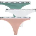 Calvin Klein 000qd5209e Tanga 3 Enheder