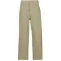 Pepe Jeans Pepe Jeanstil kvinder. PL204739YH3 Jeans Barrel Uhw grøn (32/30), Casual, Denim, Økologisk bomuld, Bæredygtig