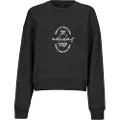 Adidas Signature Graphic Print Fleece Loose Sweatshirt