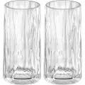 Koziol - Glas 2-pak Club No. 8 300 ml - Transparent - Drikkeglas - - Homeroom
