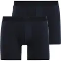 Hugo Boss BOSStil mænd. 50475677 Pakke 2 Boxershorts UltraSoft navy (M), Afslappet, Modal, Blå