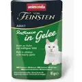 Animonda Vom Feinsten Økonomipakke: 48 x 85 g Animonda Vom Feinsten Adult Raffinesse i gelé - rig på kylling med vildt