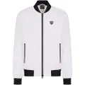 EA7 EA7til mænd. 8NPB12_PN7LZ Bomberjakke i hvidt teknisk premium-stof (XS), Casual, Polyester