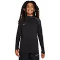 Nike Dri-FIT Strike-fodboldtræningstrøje til større børn - sort