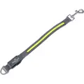 Nomad Tales Spirit USB LED-snorforlænger, neongul & grå - Størrelse M/L: ca. L 39 cm