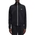 Fred perry Fred Perrytil mænd. J4620 Taped Track Jacket sort (XXL), Casual, Polyester