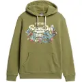 Superdry Superdrytil mænd. M2013702A Sweatshirt Tokyo Vl grøn (S), Casual, Bomuld