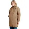 G-Star G-Startil kvinder. D25194-C935-G684 Brun vendbar parkacoat (XS), Casual, Genanvendt polister, Bæredygtig