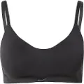 Nike Justerbar Nike Alate Minimalist-sports-bh med let støtte og indlæg til kvinder - sort