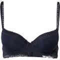 Tommy Hilfiger Tommy Hilfigertil kvinder. UW0UW04546 Navy tonal blonde-bh (70D), Afslappet, Nylon, Blå