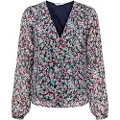 ONLY Bluser Only ONLDANIELLE FR L/S V-NECK LUREX TOP PTM dame EU S