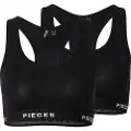 Pieces Pclogo Lady 2-pak Bh