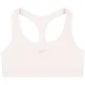 Nike Swoosh-sports-bh til piger - hvid