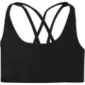 Nike One-longline-sports-bh til større børn (piger) - sort