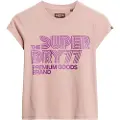 Superdry Retro Glitter Logo Cap T-shirt Med Korte ærmer
