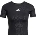 Adidas Techfit Printed T-shirt Med Korte ærmer