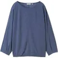 Tom Tailor 1044148 Batwing Herringbone T-shirt Med Lange ærmer