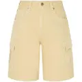 Pepe Jeans Pepe Jeanstil kvinder. PL801140 Kort Relaxed Hw Worker Clr gul (27), Casual, Økologisk bomuld, Bæredygtig