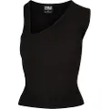 Urban Classics Asymmetric ærmeløs T-shirt