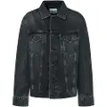 Pepe Jeans Pepe Jeanstil kvinder. PL402390XH7 Boyfriend-jakke sort (M), Casual, Bomuld, Bæredygtig