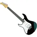 Yamaha Pacifica 112J elektrisk guitar sort venstrehåndet