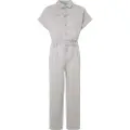 Pepe Jeans Pepe Jeanstil kvinder. PL230496 Jenna grå jumpsuit (S), Casual, Bomuld, Korte ærmer, Bæredygtig