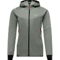 Salewa Sella Crevasse Fleecejakke Med Hætte