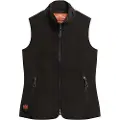 Superdry Superdrytil kvinder. W5011913A Vesten Active sort (XS), Casual, Genanvendt polister, Bæredygtig
