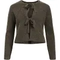 Object Croppet Vendbar Cardigan
