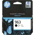 HP 963 / 3JA26AE Black Ink - Blækpatron Sort