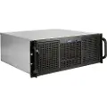 Inter-Tech 4u 40240 19" Rack Grå, Sort
