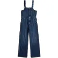 G-Star G-Startil kvinder. D25305-D536-G804 Dungare med lige ben og lynlås blå (XS), Casual, Bomuld, Denim