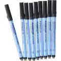 Staedtler LUMOCOLOR CORRECTABLE M 1,0mm SORT, ÆSKE 10 STK