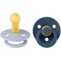 BIBS Colour 2-Pack - Dusty Blue/Steel Blue Sutter