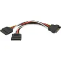 DeLOCK power cable - SATA power to SATA power - 15 cm