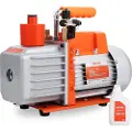 Vevor 5 CFM vakuumpumpe Aircondition vakuumpumpe 2-trins roterende lamel HVAC