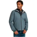 G-Star G-Startil mænd. D25401-D445-5781 Utility-jakke i uld, blå (S), Casual, Bæredygtig, Genbrugsuld
