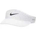 Nike Dri-FIT ADV Ace-tennissolskærm - hvid