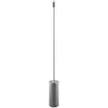 Globen Lighting - Gulvlampe Rib - Sølvfarvet - Gulvlamper - - Homeroom