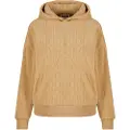 Urban Classics Jacquard Velvet Oversized Hættetrøje