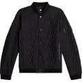 G-Star G-Startil kvinder. D26505-D712-6484 Quiltet bomberjakke, sort (XS), Casual, Genanvendt polister, Bæredygtig
