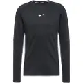 Nike Pro Warm-langærmet overdel til mænd - sort