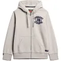 Superdry Superdrytil mænd. M2014116A Vintage Athletic grå sweatshirt (XXL), Casual, Bomuld