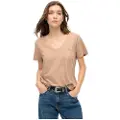 Superdry Studios Slub Embroidered Kortærmet V-hals T-shirt