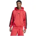 Adidas Essentials 3 Stripes Fleece Hættetrøje